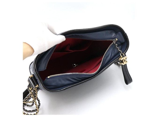 Chanel Gabrielle Quilting Medium Hobo Schultertasche Blau - Ansicht 6
