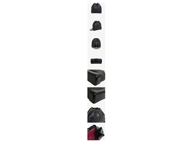 Chanel Zaino Gabrielle Small Black Nero - vista 2