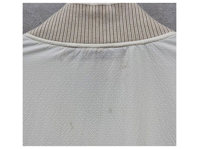 Ermenegildo Zegna Blouson in mix di pelle - vista 2