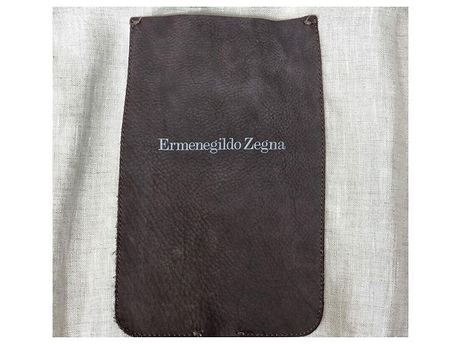Ermenegildo Zegna Blouson in mix di pelle - vista 5