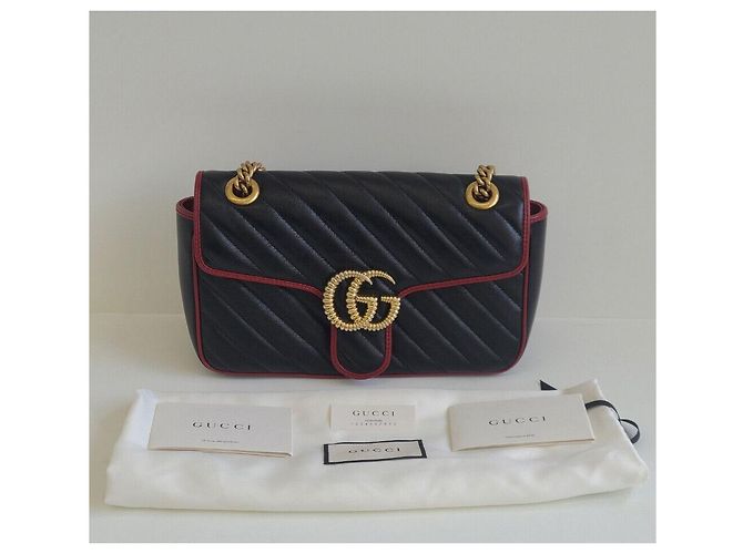 Gucci Borsa a tracolla Marmont Matelassé - vista 7