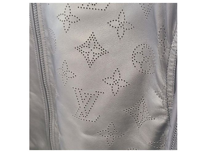 Louis Vuitton Mixed Leather Bomber Black - view 5
