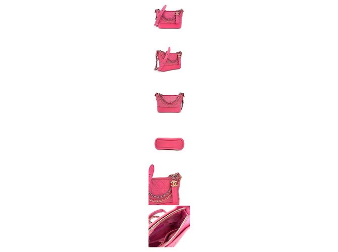 Chanel Borsa Gabrielle Hobo Rosa - vista 2