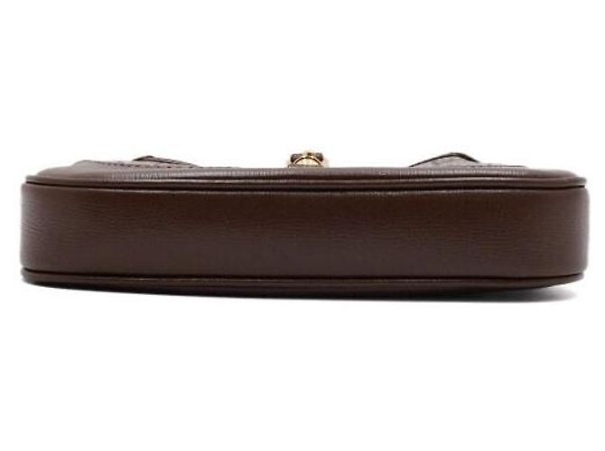 Gucci Borsa a spalla e crossbody Jackie Mini Hobo Marrone - vista 7