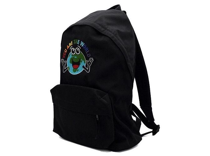 Balenciaga Unisex-Rucksack aus Canvas mit Explorer-Logo-Patch - Ansicht 2