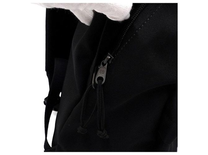 Balenciaga Unisex-Rucksack aus Canvas mit Explorer-Logo-Patch - Ansicht 8