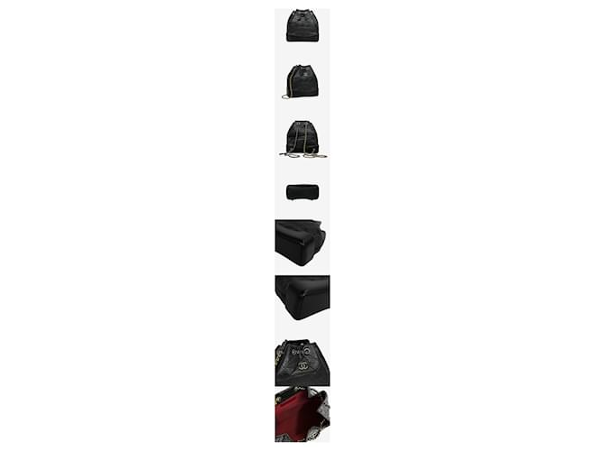 Chanel Zaino Gabrielle Small Black Nero - vista 2