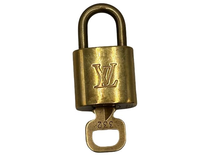 Louis Vuitton Lucchetto e Chiave Logo Metal medium D'oro - vista 2