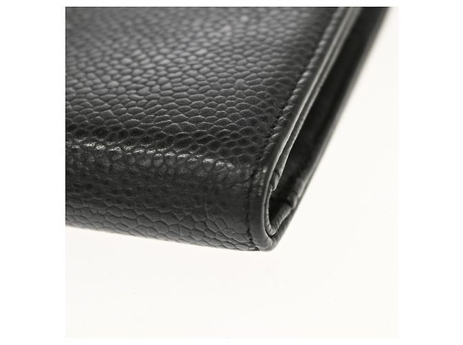 Chanel Timeless CC French Caviar Long Nero - vista 5