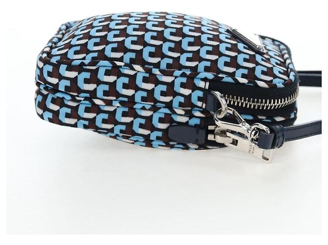 Prada Vintage Tessuto Blu - vista 4