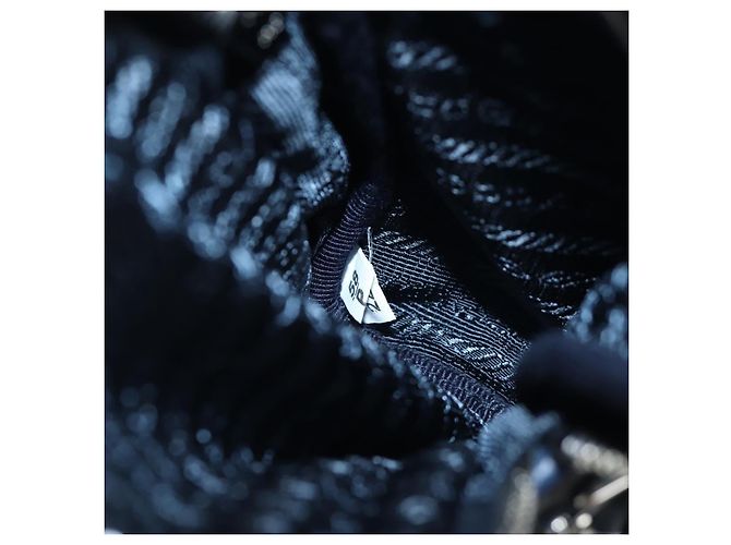 Prada Vintage Tessuto Blu - vista 7