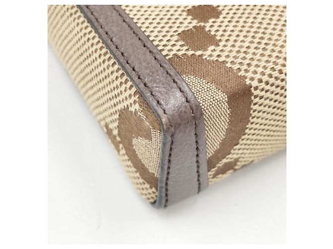 Gucci Jumbo GG Shoulder Bag Brown Beige - vista 4