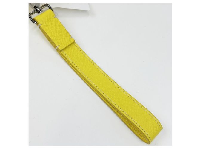 Borsa a tracolla Burberry Body Bag TB Belt in pelle gialla Giallo - vista 7