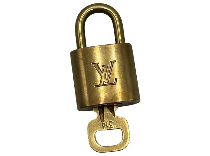 Louis Vuitton Lucchetto e Chiave Logo Metal medium D'oro - vista 2
