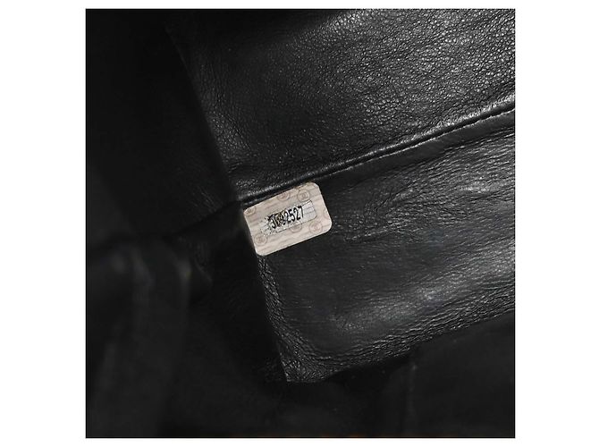 Chanel Vintage Chain Tote Quilted Lambskin Medium Nero - vista 4