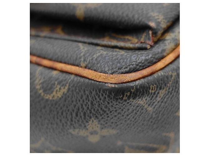 Louis Vuitton Schultertasche Vivacite PM Braun Monogramm - Ansicht 3