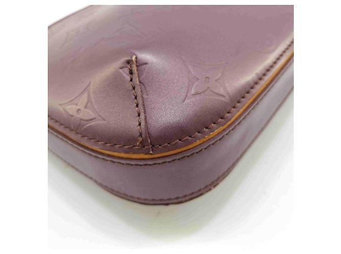 Borsa Louis Vuitton Monogram Matte in Violet Porpora - vista 4