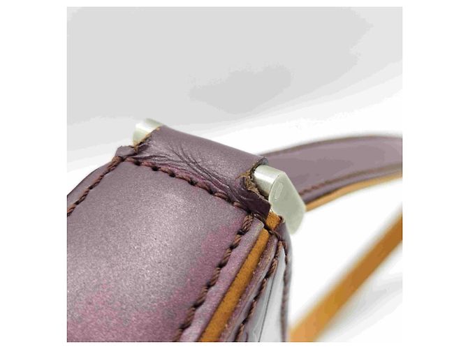 Borsa Louis Vuitton Monogram Matte in Violet Porpora - vista 7