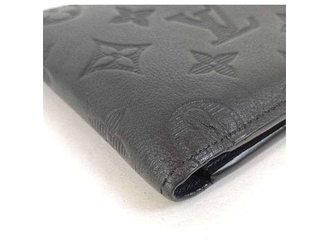 Louis Vuitton Monogram Shadow Bi-Fold Wallet Black - view 3