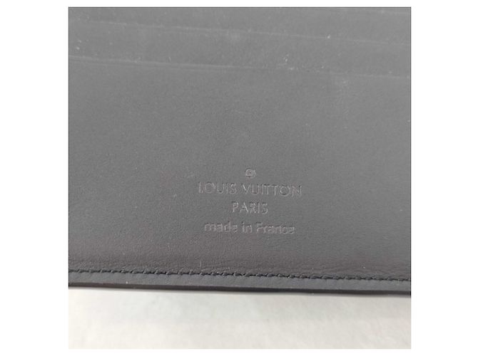 Louis Vuitton Monogram Shadow Bi-Fold Wallet Black - view 9