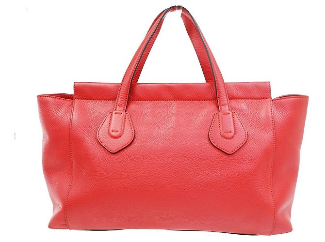 Gucci Lady Tassel Top Handle Leather Medium Rosso - vista 2