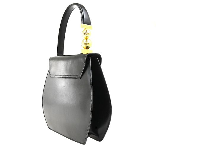 Céline Celine Vintage Leather Schwarz - Ansicht 4
