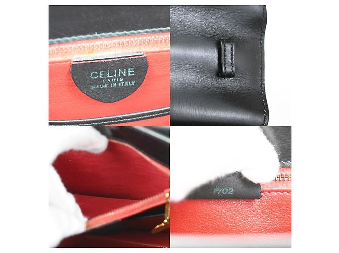 Céline Celine Vintage Leather Schwarz - Ansicht 6