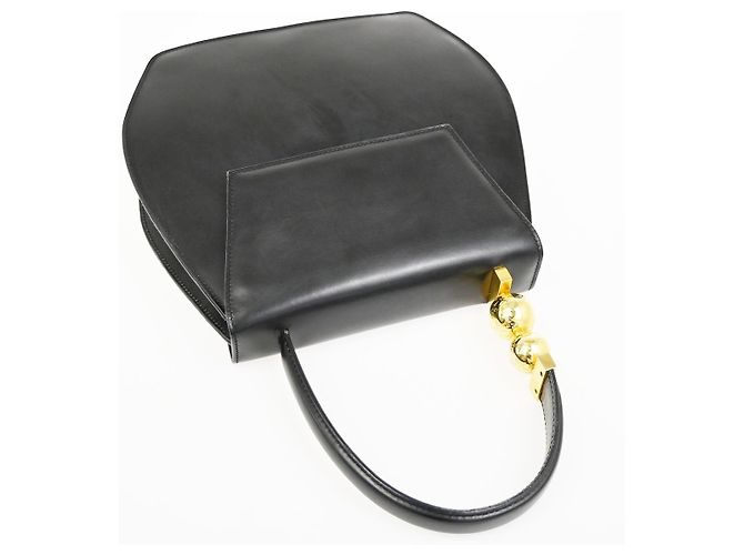 Céline Celine Vintage Leather Schwarz - Ansicht 7