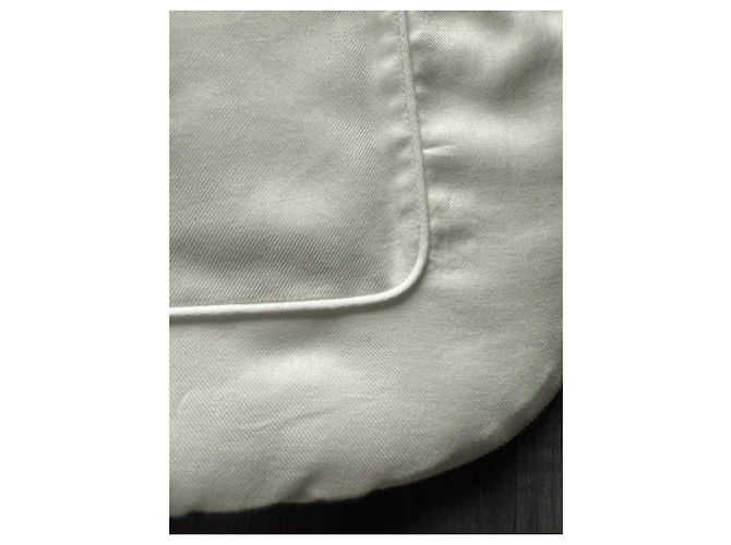 Saco de dormir Chloé en algodón blanco con bordados - vista 7