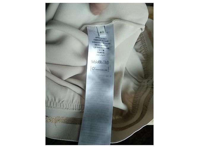 Stella Mc Cartney Stella McCartney Oversized Sweatshirt mit Tiger-Stickerei (Made in Italy) Beige - Ansicht 7