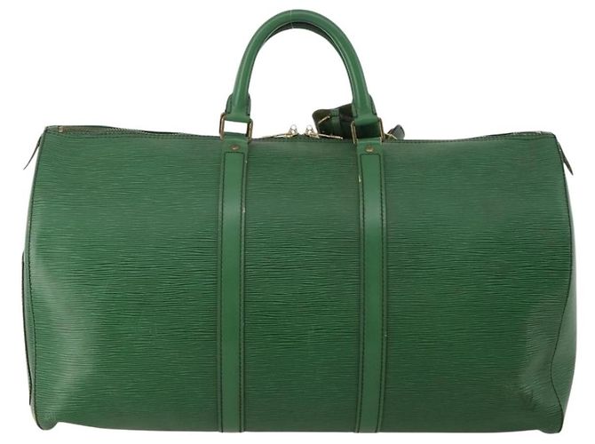 Louis Vuitton Keepall Epi 50 Verde - vista 2