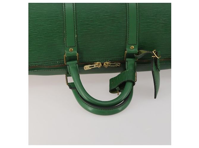 Louis Vuitton Keepall Epi 50 Verde - vista 7