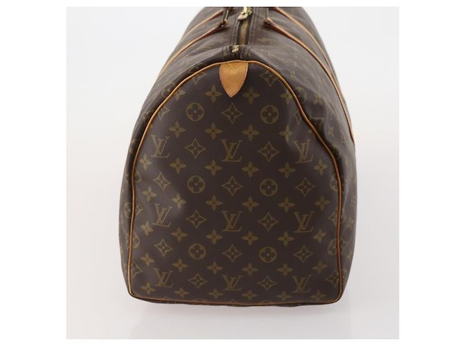 Louis Vuitton Keepall Monogram 55 Marrone - vista 3