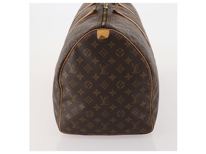 Louis Vuitton Keepall Monogram 55 Marrone - vista 4