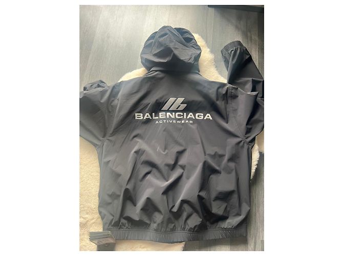 Giacca Balenciaga Activewear nera Nero - vista 3