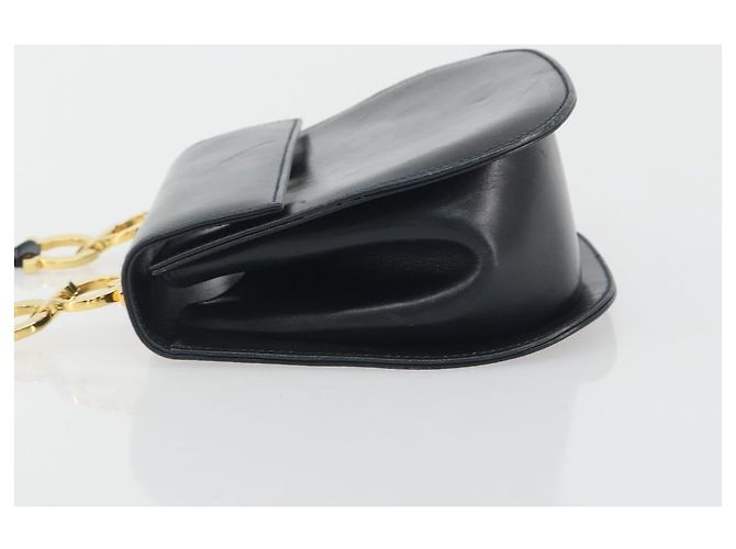Salvatore Ferragamo Gancini Leather Nero - vista 4