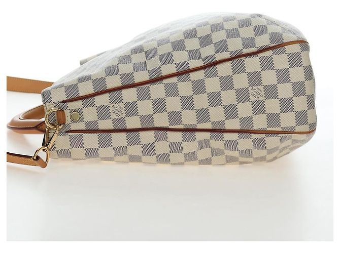 Louis Vuitton Soffi Damier Ebene Bianco - vista 3