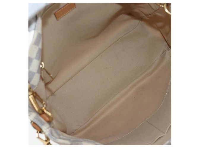 Louis Vuitton Soffi Damier Ebene Bianco - vista 5