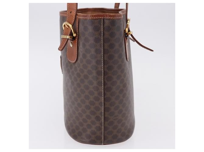 Céline Celine Vintage Macadam Canvas Marrone - vista 3