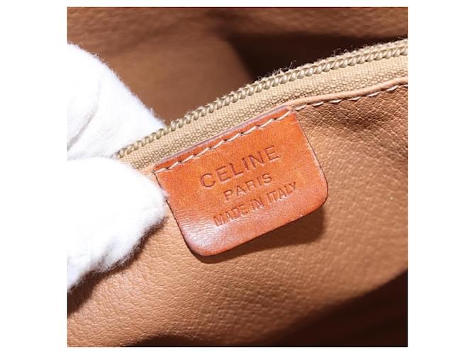 Céline Celine Vintage Macadam Canvas Marrone - vista 6