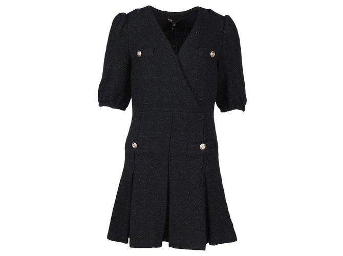 Maje kurzes schwarzes Kleid - Ansicht 2