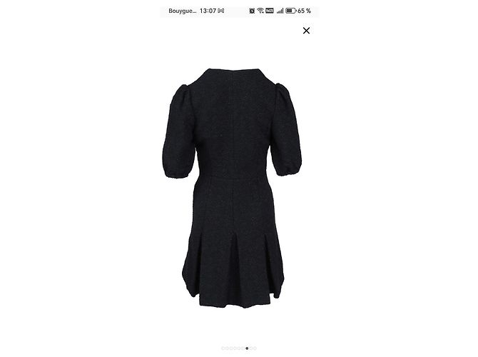 Maje kurzes schwarzes Kleid - Ansicht 6