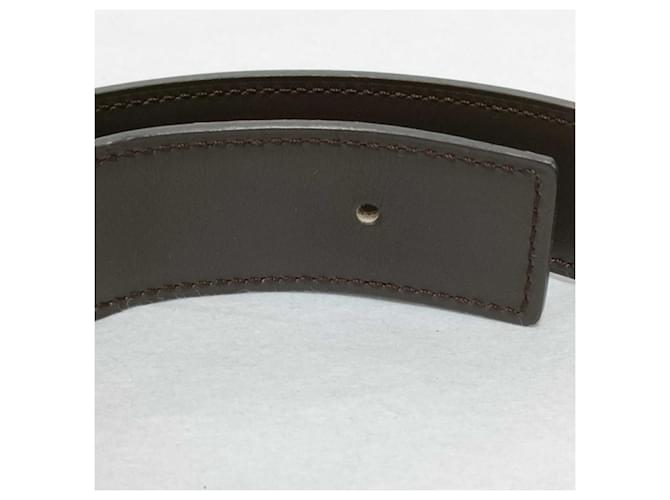 Hermès Cintura Hermes Constance Marrone - vista 3