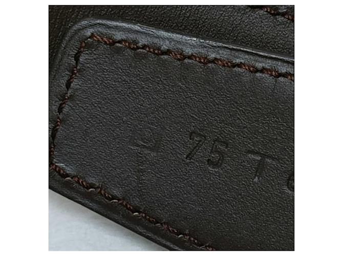 Hermès Cintura Hermes Constance Marrone - vista 6