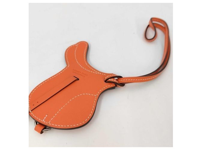 Hermès HERMES Bag Charm Paddock Cell Orange - Ansicht 2