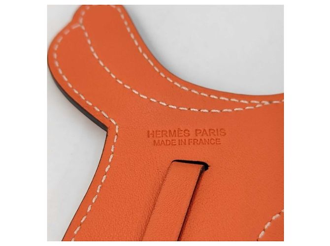 Hermès HERMES Bag Charm Paddock Cell Orange - Ansicht 3