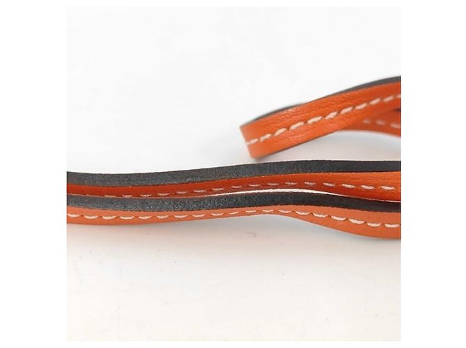 Hermès HERMES Bag Charm Paddock Cell Orange - Ansicht 4