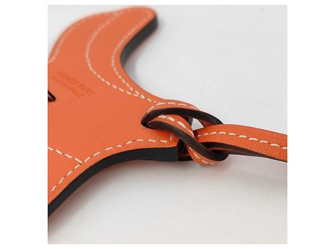Hermès HERMES Bag Charm Paddock Cell Orange - Ansicht 5