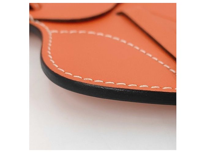 Hermès HERMES Bag Charm Paddock Cell Orange - Ansicht 6