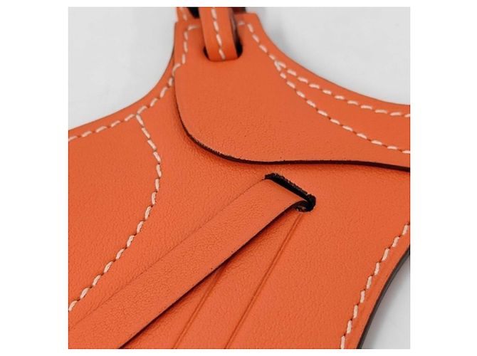Hermès HERMES Bag Charm Paddock Cell Orange - Ansicht 8